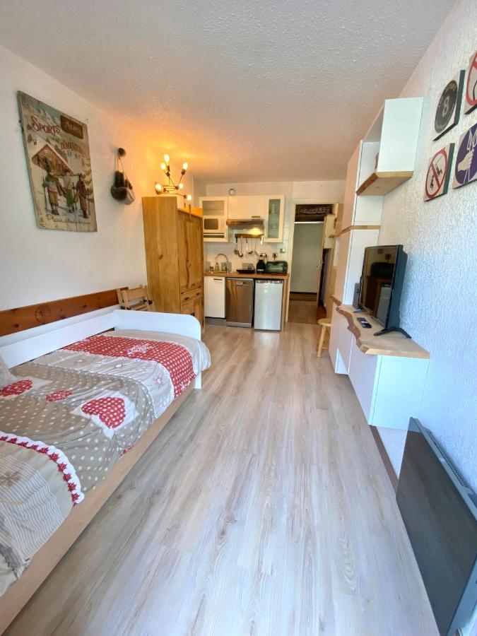 Avec Balcon Vue Sur La Montagne - Serre Chevalier Chantemerle Apartamento
